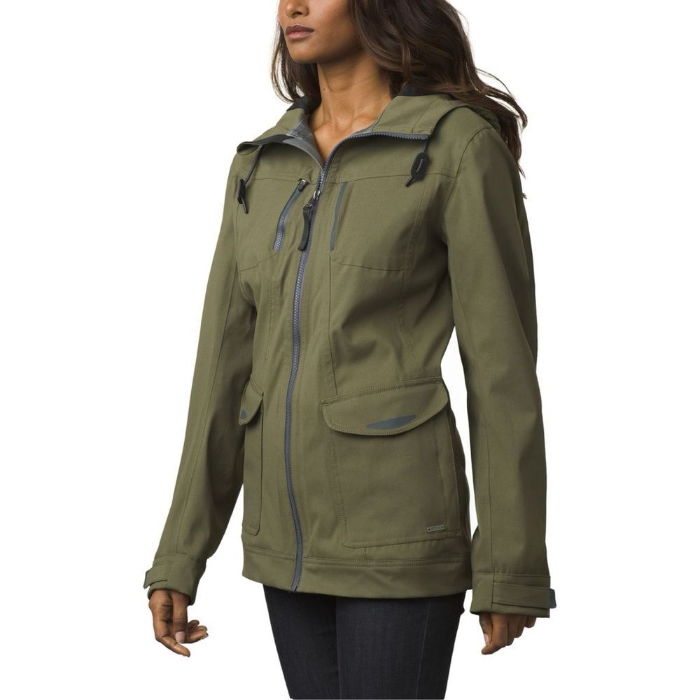 prAna Halle Hooded Jacket - Women's size medium green color